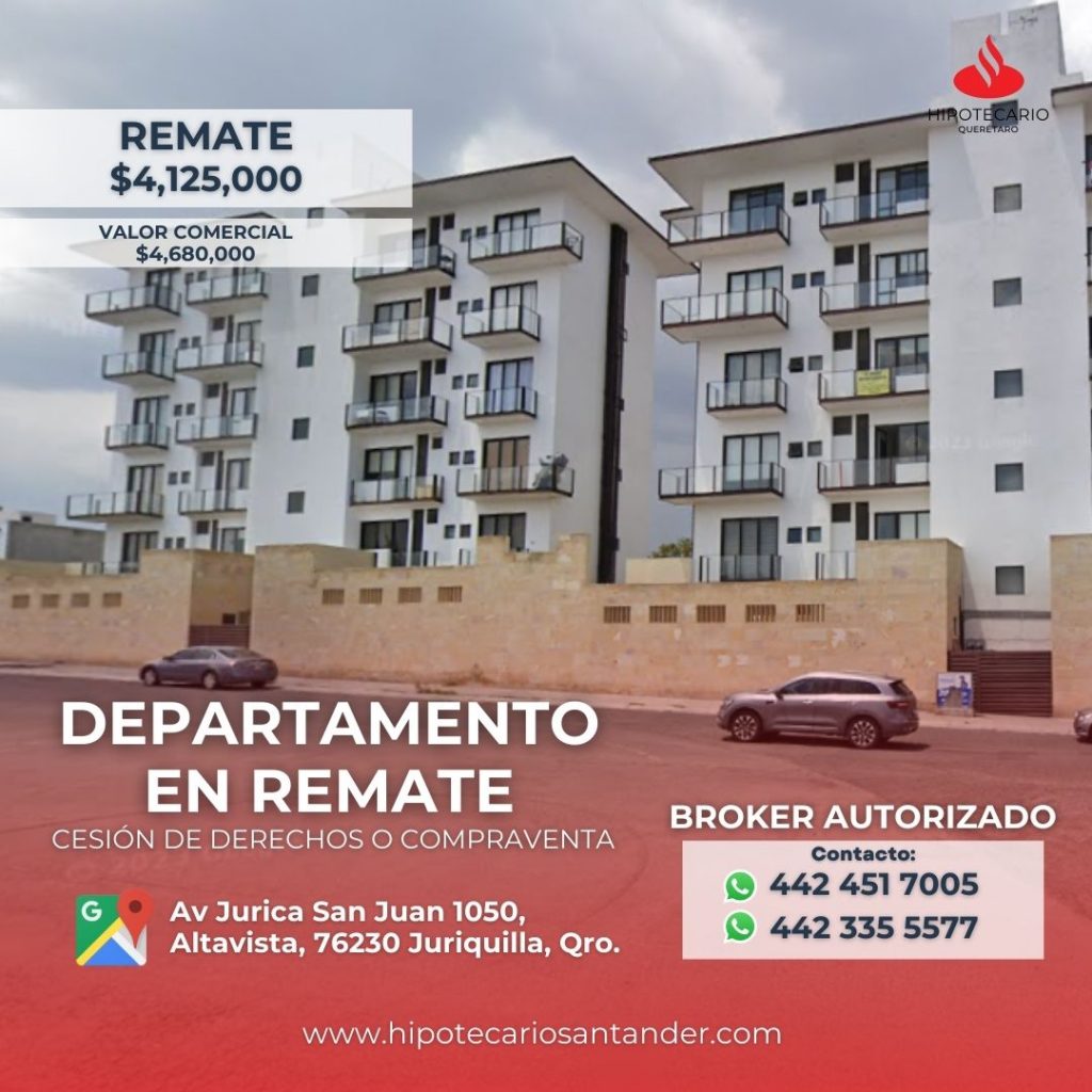 Departamento Altavista Juriquilla 1